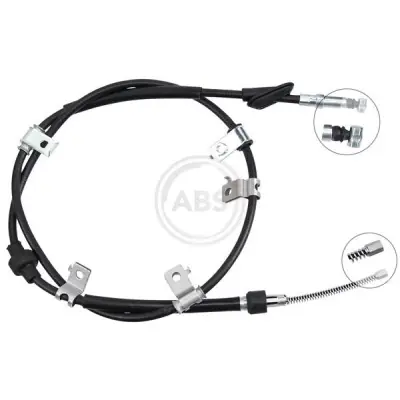 Cable de accionamiento, freno de estacionamiento A.B.S. K18871 Liquidación